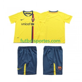 Camiseta FC Barcelona 2008 2009 Retro Niño Segunda Equipación